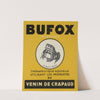 Bufox (1937) by Laboratoires du Bufox