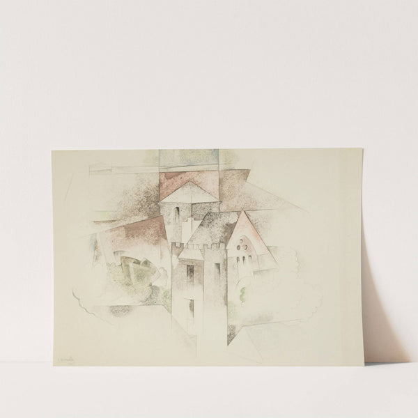 Buildings, Bermuda (1917) by Charles Demuth