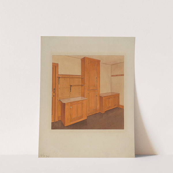 Built-in Cupboard by John W. Kelleher