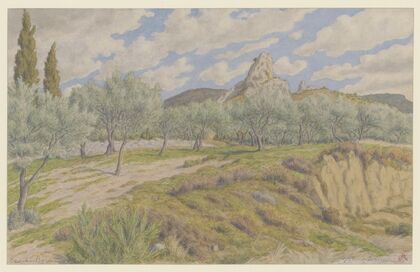 Buis-les-Baronnies, la Petite aiguille (1941)