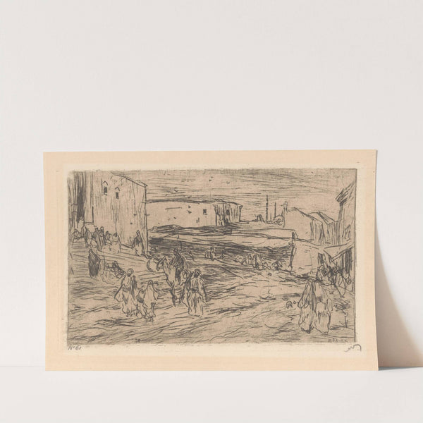 Buitenwijken van Constantinopel (1889) by Marius Bauer