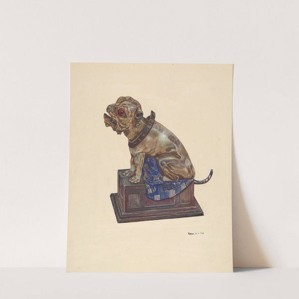 Bull Dog Bank by George File