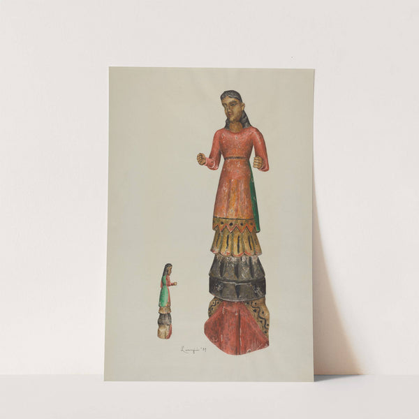 Bulto (Santa Barbara) by Eldora P. Lorenzini