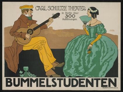 Bummelstudenten Qualitäts-Cigarre (1911)