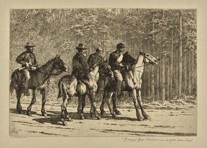 Bummers. They’re Johnnies as sure as you’re born, boys!. (1876)