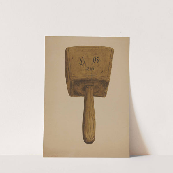 Bung Starter Mallet by Irving L. Biehn