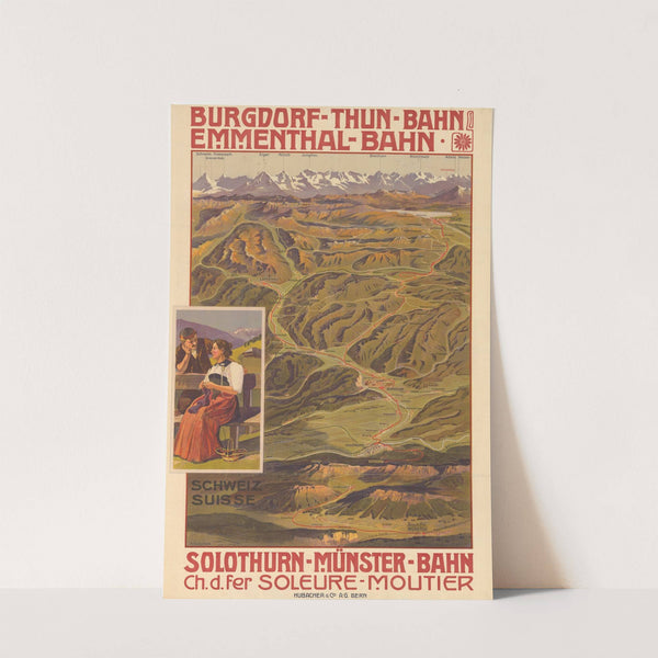 Burgdorf-Thun-Bahn – Emmenthal-Bahn – Solothurn-Münster-Bahn (1908) by Anton Reckziegel