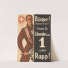 Bürger! Besinnt Euch! Stimmt für Liberale Liste 1 und für Rapp! (1925) by Carl Scherer