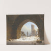 Burgruine (Ruins Of A Castle) by Carl Georg Adolph Hasenpflug