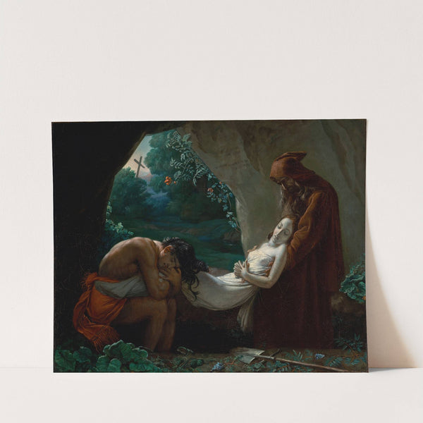 Burial of Atala (After 1808) by Anne Louis Girodet-Trioson