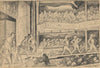 Burlesque performance at the Olympic Theatre
