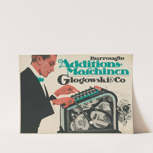 Burroughs Additionsmaschinen Glogowski &#038; Co. (ca. 1900 - 1914) by Rotophot