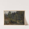 Bush and trees by the Szczawnik (1850-1881) by Adolf Dressler