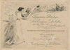 Business card of printers Auguste and Eugène Delâtre in Paris (1902)