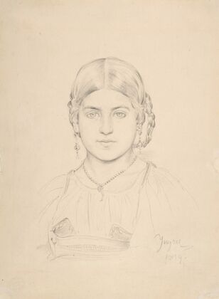 Bust of a Gypsy Girl (1819)