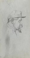 Bust of a Man in Profile (1860s)