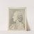 Bust of a Man in Profile to the Left by Charles Nicolas Cochin II