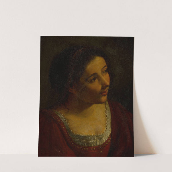 Bust of a woman by Angelo Caroselli