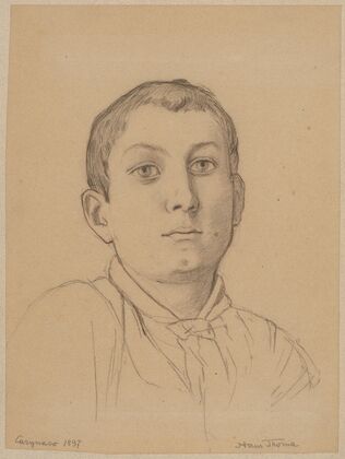 Bust of an Italian boy from Cargnaco (1897)