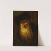 Bust of an Old Man (18th Century) by Christian Wilhelm Ernst Dietrich