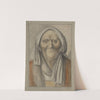 Bust of an Old Woman Wearing a Head Scarf (c. 1625) by Lagneau