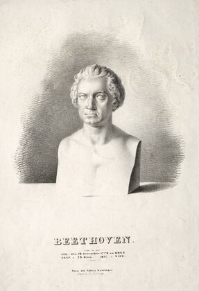 Bust of Ludwig van Beethoven (1827)