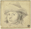 Bust of Young Man with Hat
