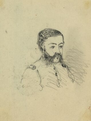 Bust portrait of an officer