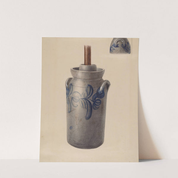 Butter Churn by Charlotte Sperber