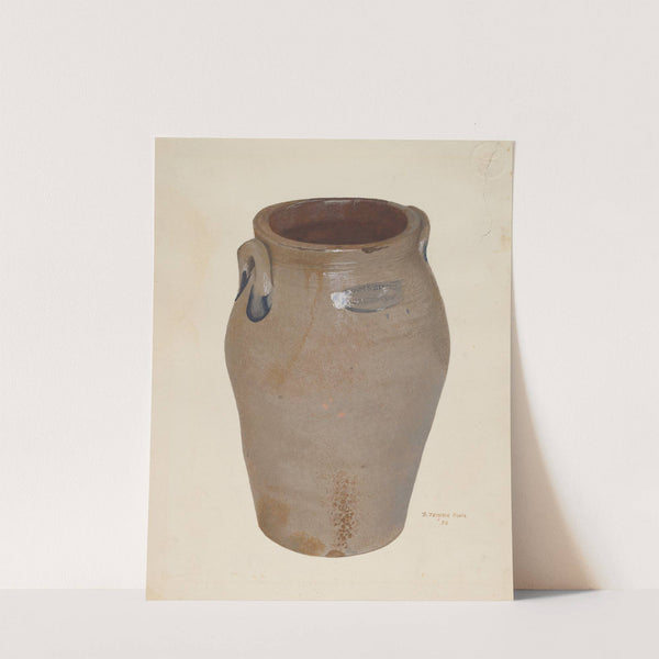 Butter Crock by Jerome Hoxie