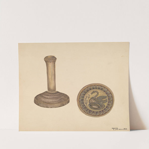 Butter Mold by Marie Lutrell