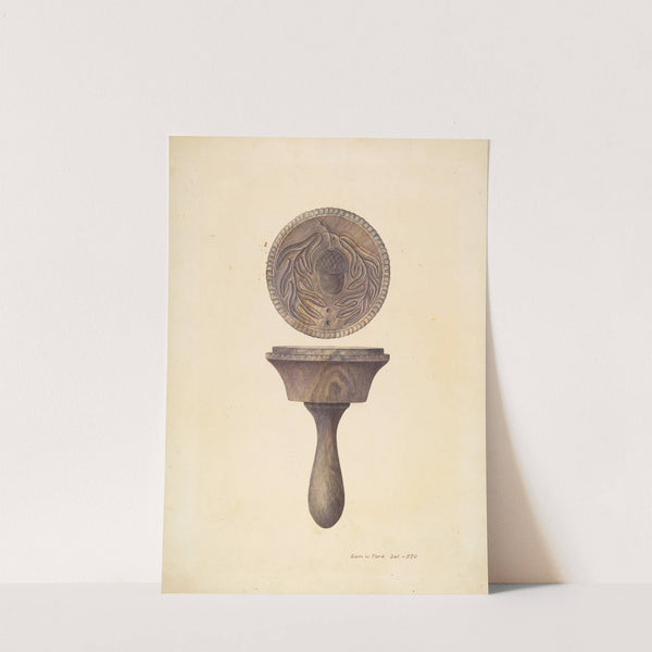 Butter Mold by Samuel W. Ford