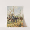 Butteri in Maremma by Giovanni Fattori