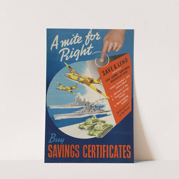 Buy Savings Certificates by Anonymous