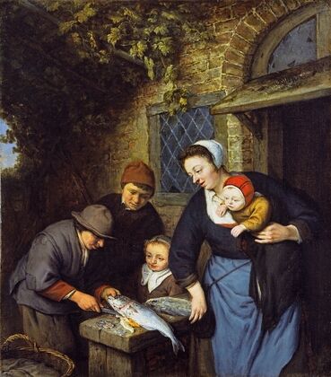 Buying Fish (1669)