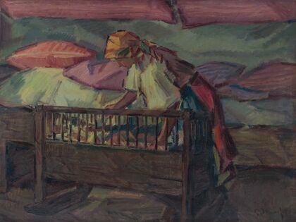 By a Cradle