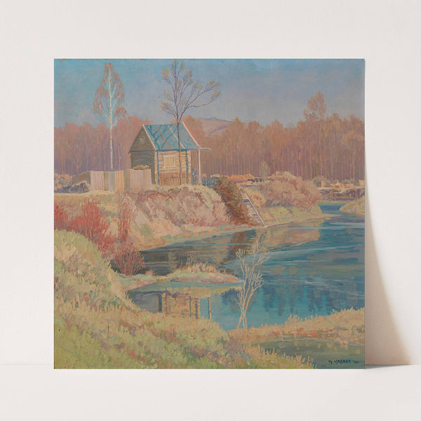 By A Lake by Max Kahrer
