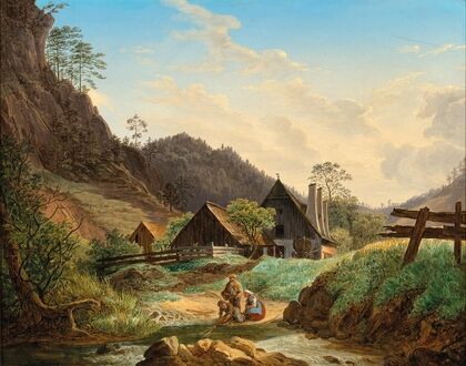 By a Mountain Creek