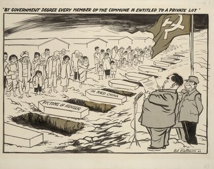 By government decree every member of the commune is entitled to a private lot