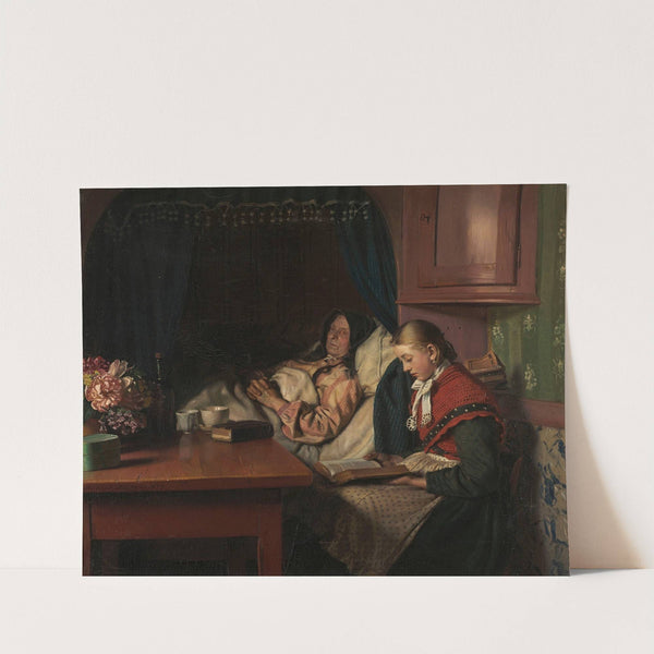 By Grandmothers sickbed (1879) by Michael Ancher