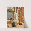 By the Fountain, Cairo by Eugène Girardet