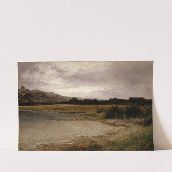By the Lake of Thun (1849) by Alexandre Calame