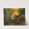 By the piano by Delphin Enjolras