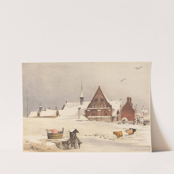 Byloke, Ghent (1839) by Thomas Shotter Boys