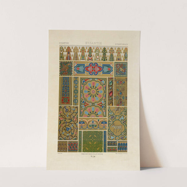 Byzantin 4 (1880 - 1889) by Auguste Racinet
