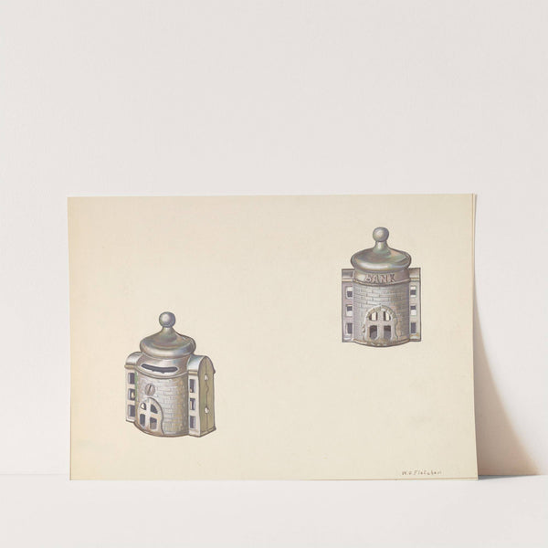 Byzantine Dome Coin Bank by William O. Fletcher