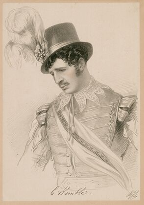 C. Kemble, Cassio … Othello, act 2, sc. 3 (1838)
