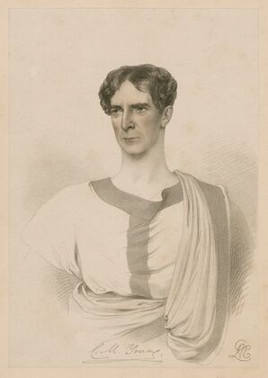 C.M. Young as Brutus [in Shakespeare’s Julius Caesar] ‘It must be by his death’ (1838) — size preview