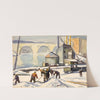 C.W.A. Worker at Key Bridge by Edgar Nye