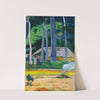 Cabane Sous Les Arbres by Paul Gauguin